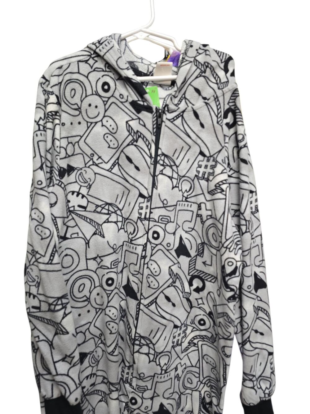Cat & Jack Hooded Pajama Onesie